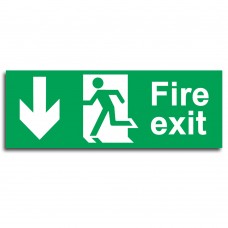 Fire Exit (Arrow Down)